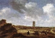 RUYSDAEL, Salomon van View of Egmond aan Zee f oil painting artist